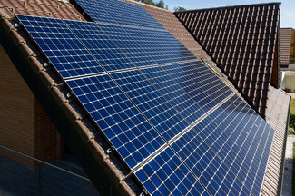 Solaranalge auf Aufdach, Aufdachanlage
